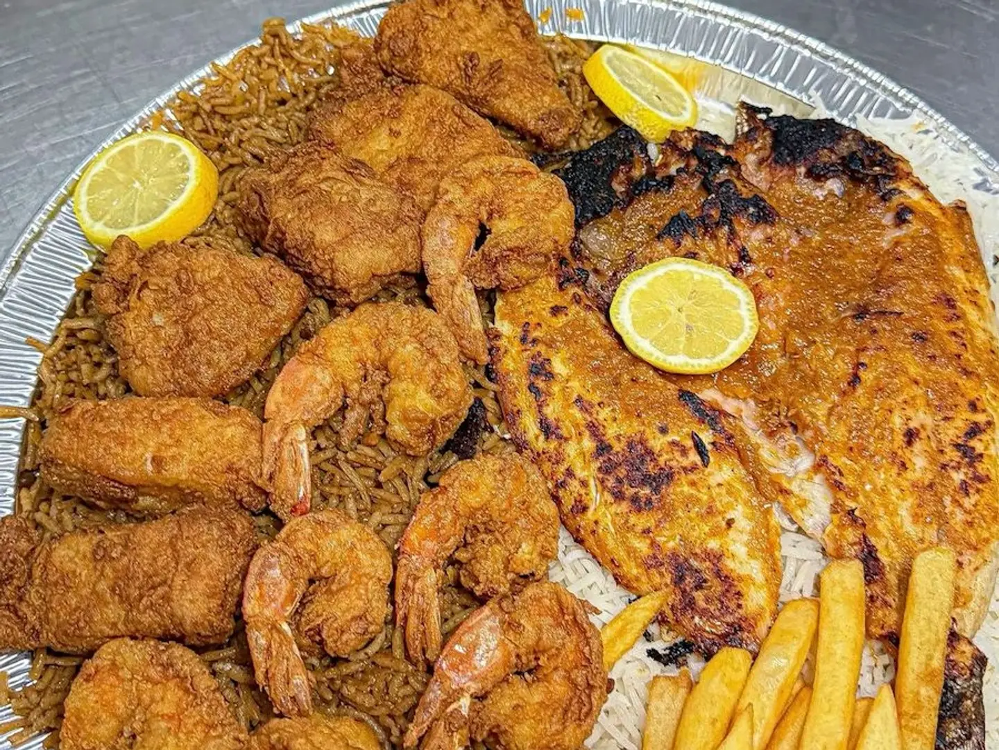 Mixed Seafood Grill