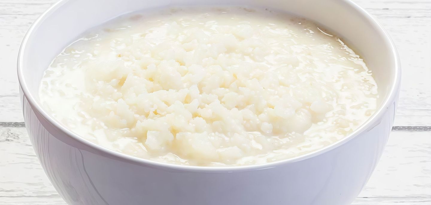 أرز بالبن سادة