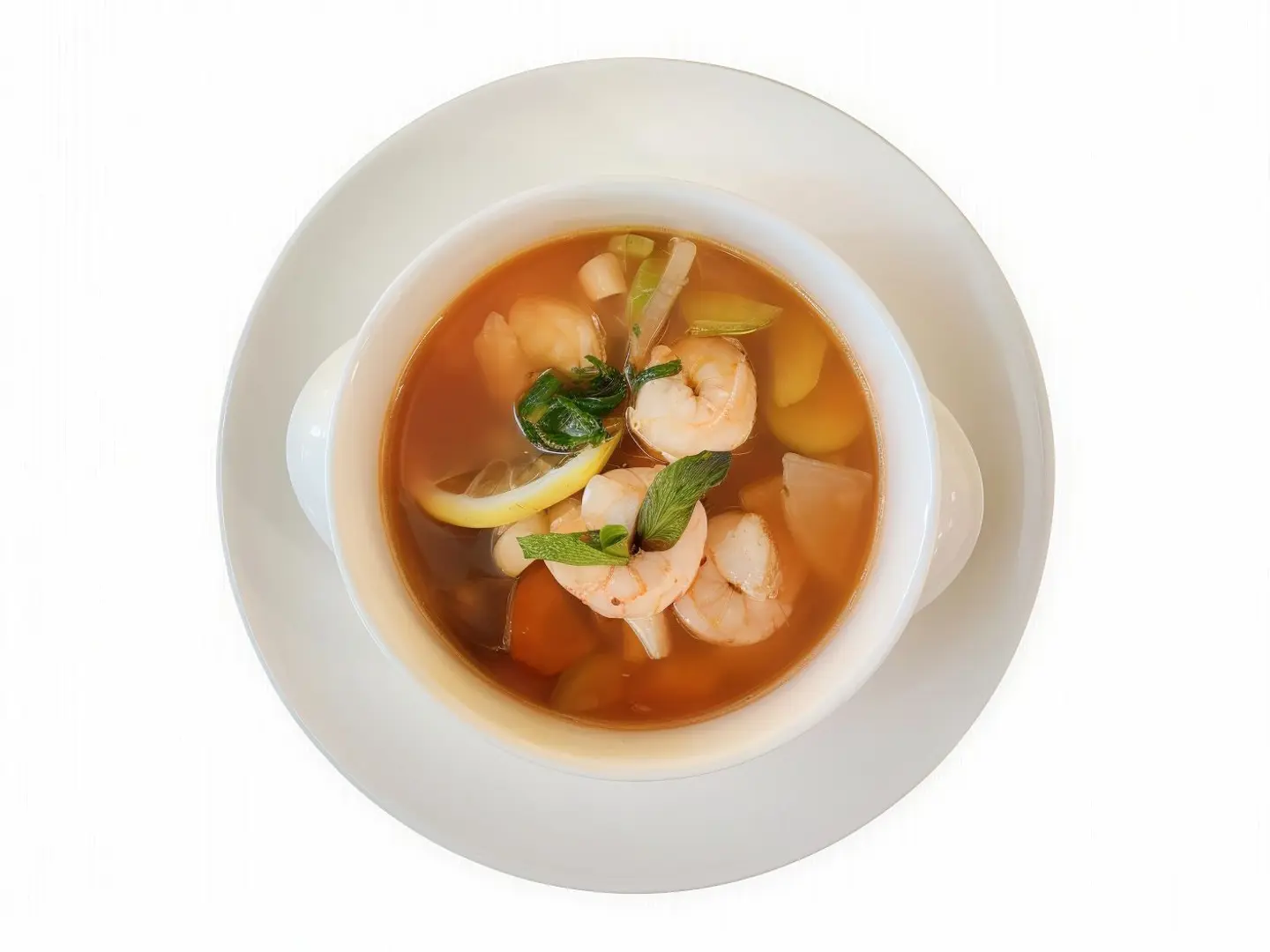 شوربة المأكولات البحرية
