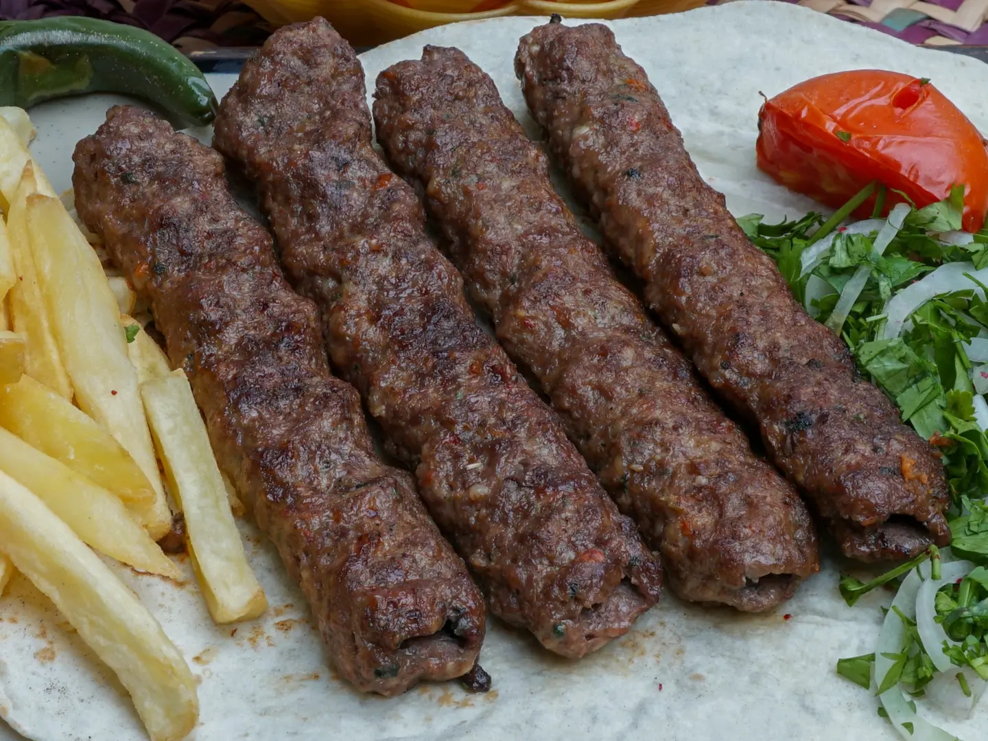 كباب لحم كبير