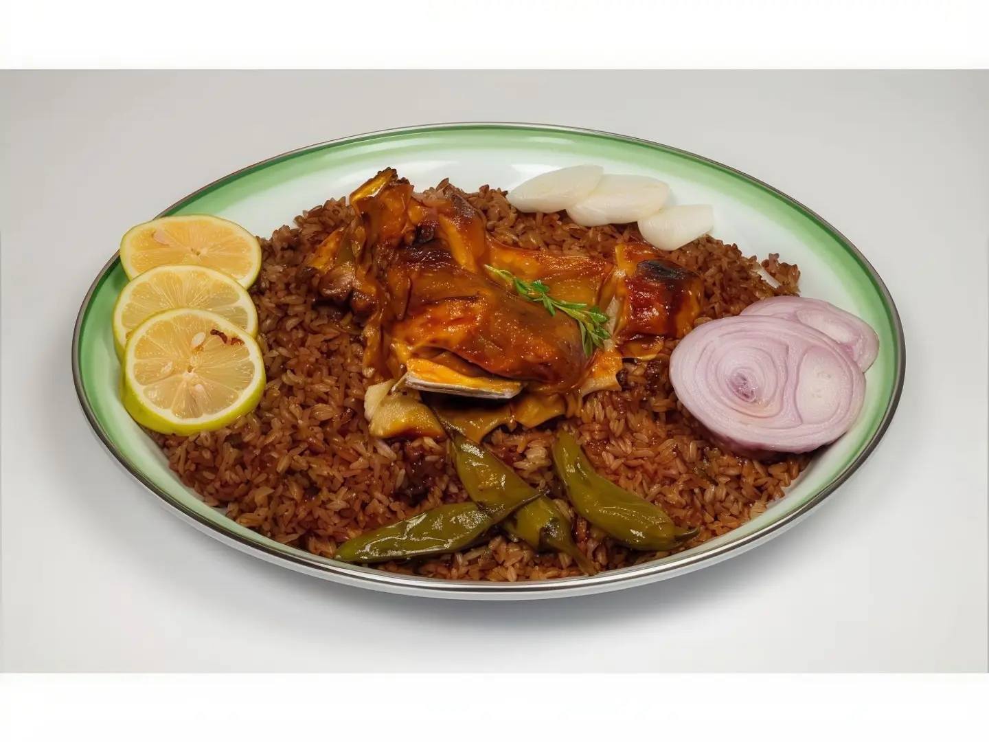 A Person With Hasawi Rice Meat