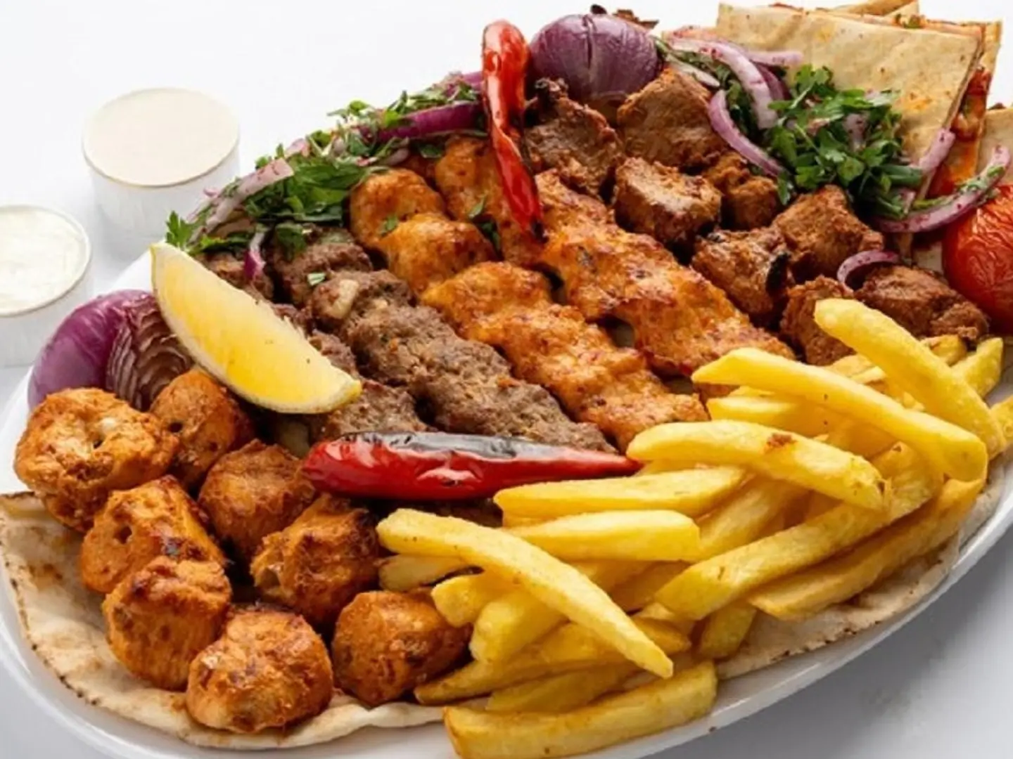 Half Kilogram Mix Grill   6 Skewers