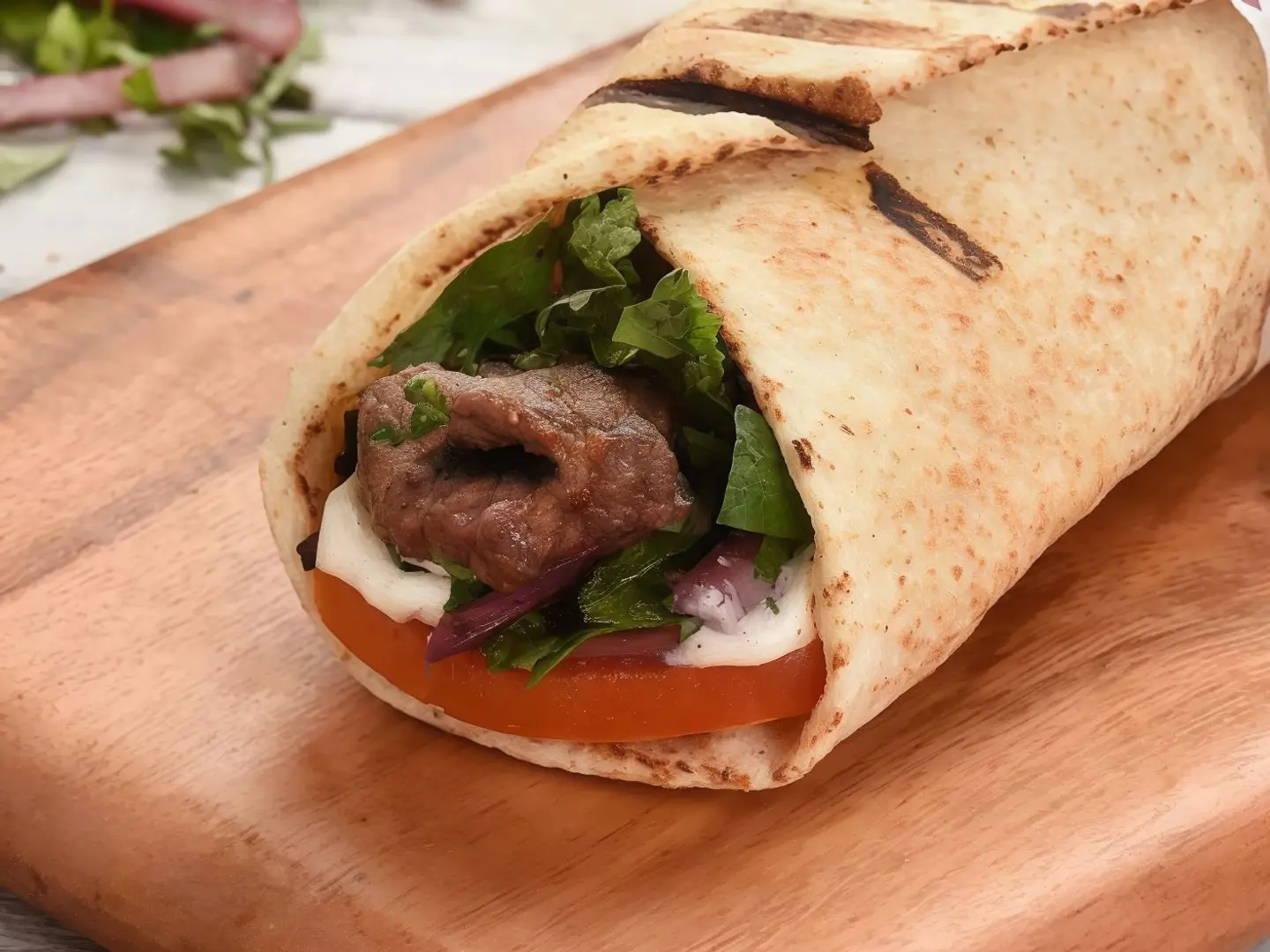 Beef Kebab Sandwich