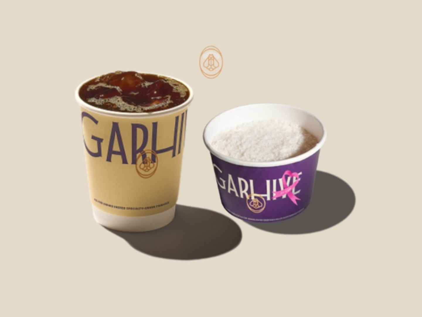 Pink & Blue Pudding Offer With Specialty Coffee