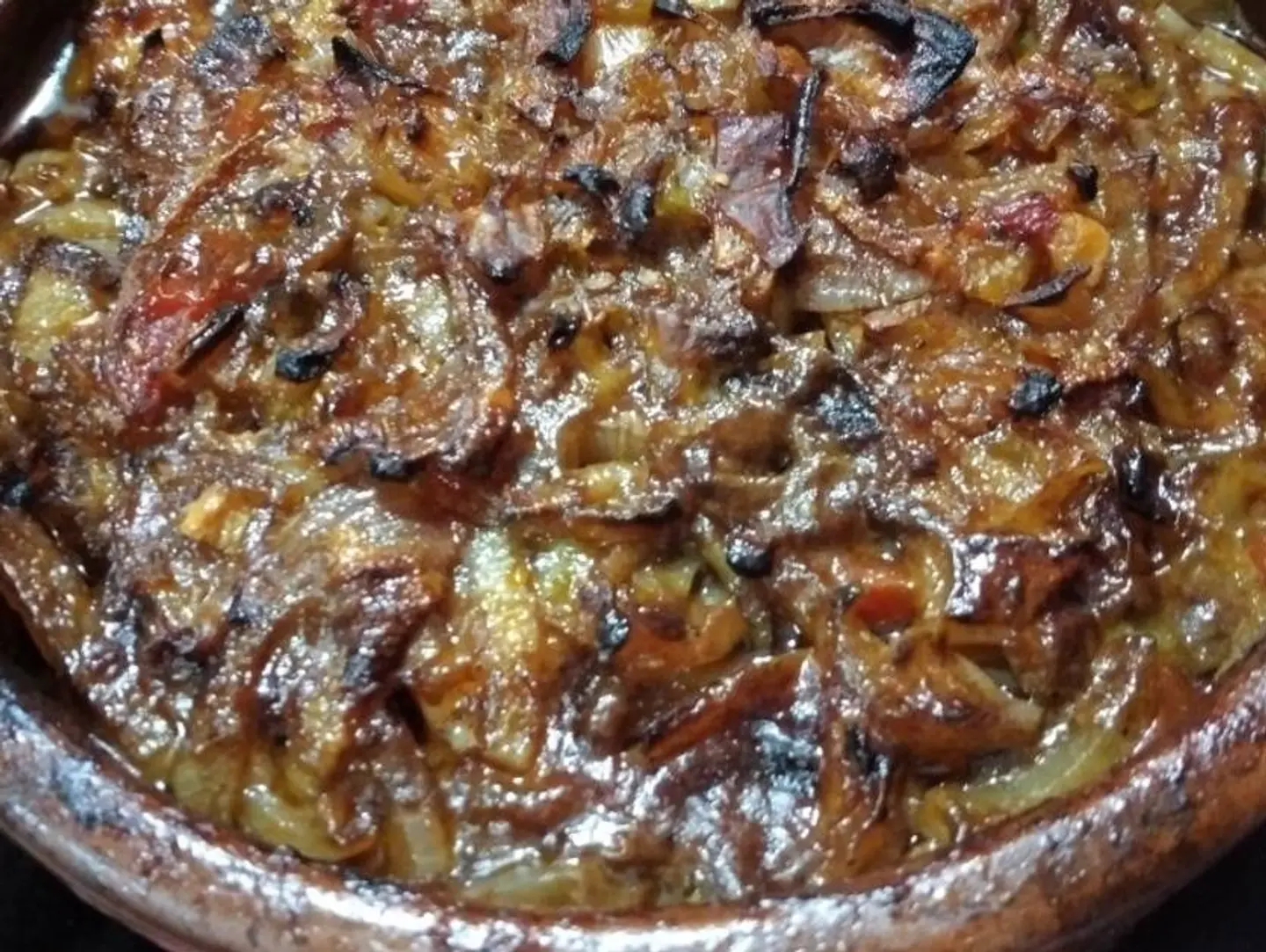 طاجن لحم بالبصل