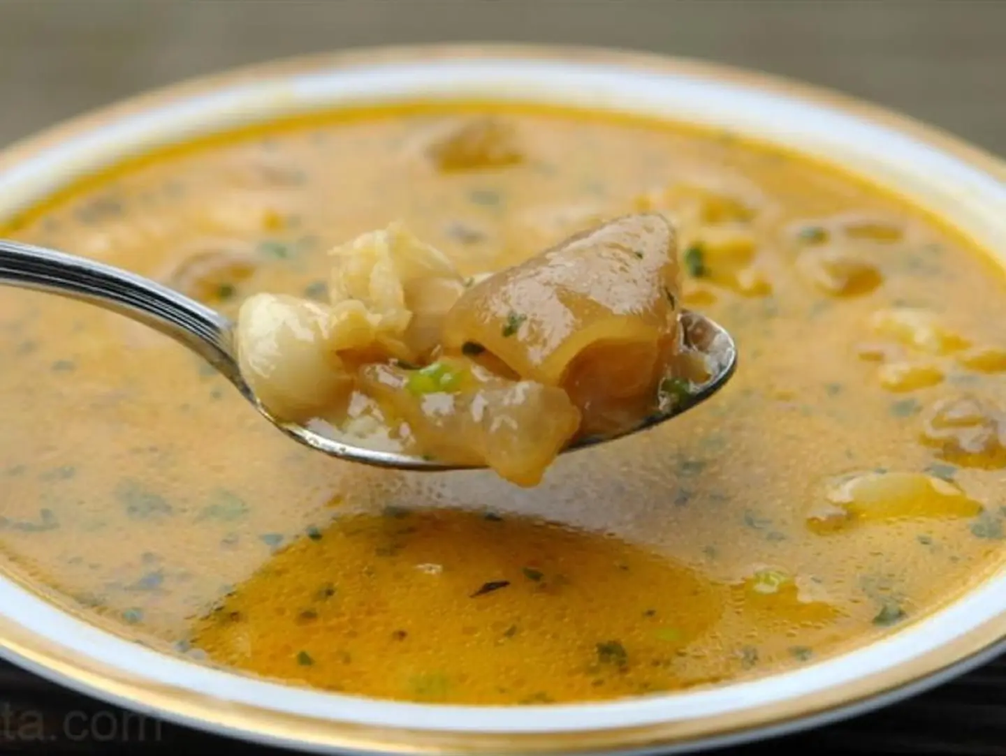طاجن شوربة كوارع