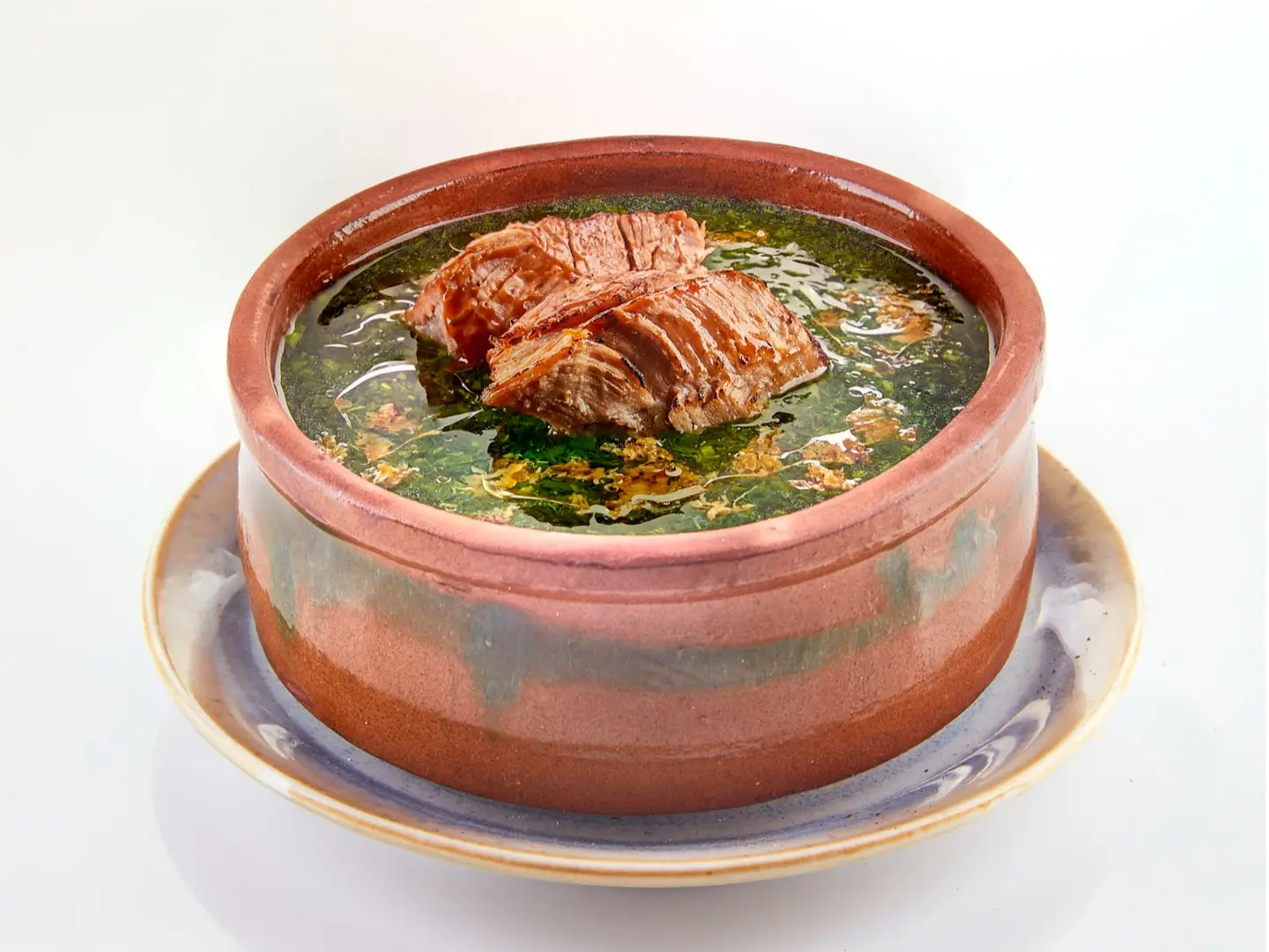طاجن لحم بالملوخية