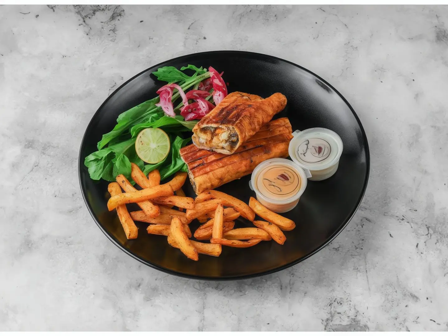 ساندوتش سيرية لحم