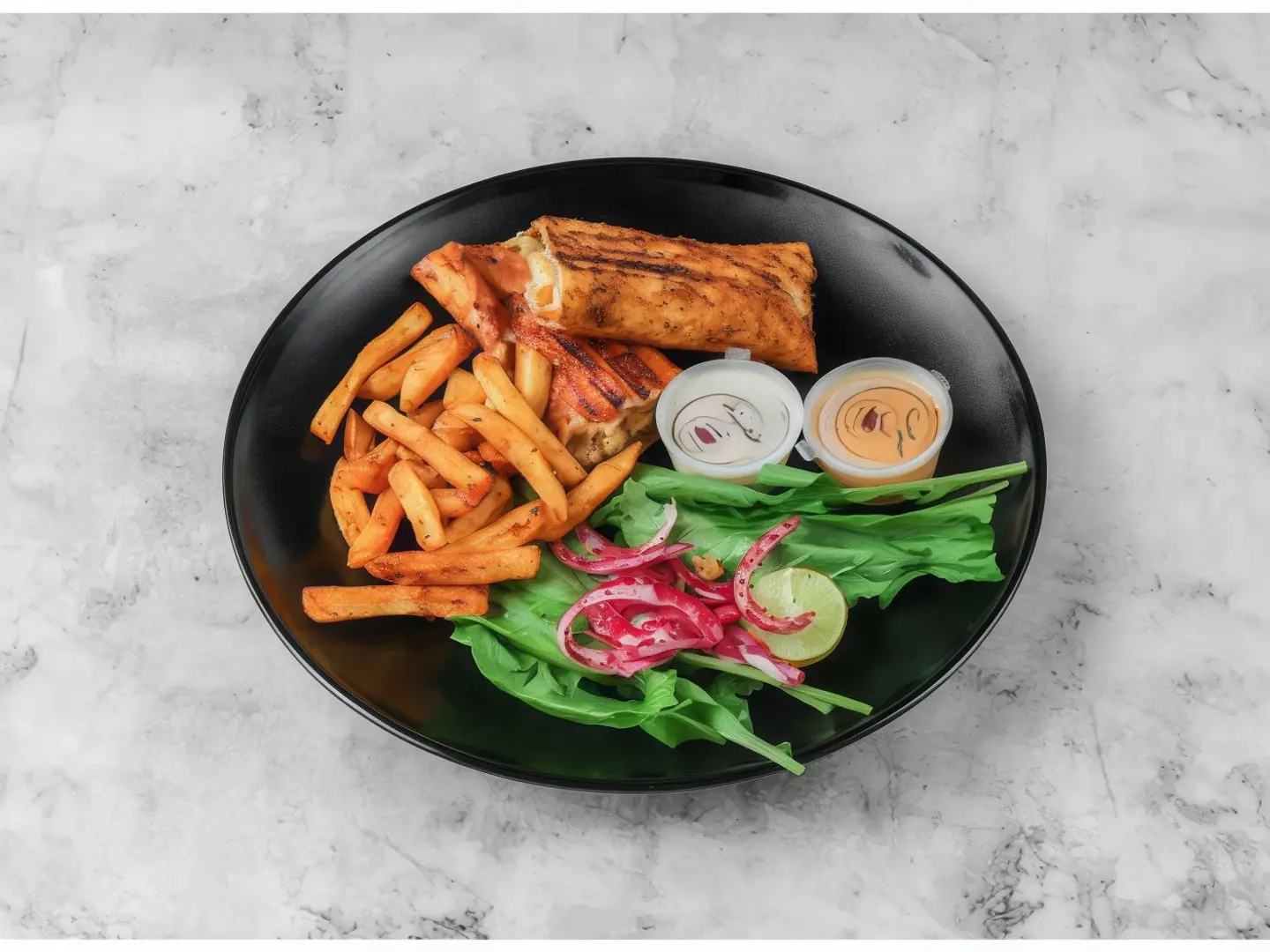 ساندوتش سيرية دجاج