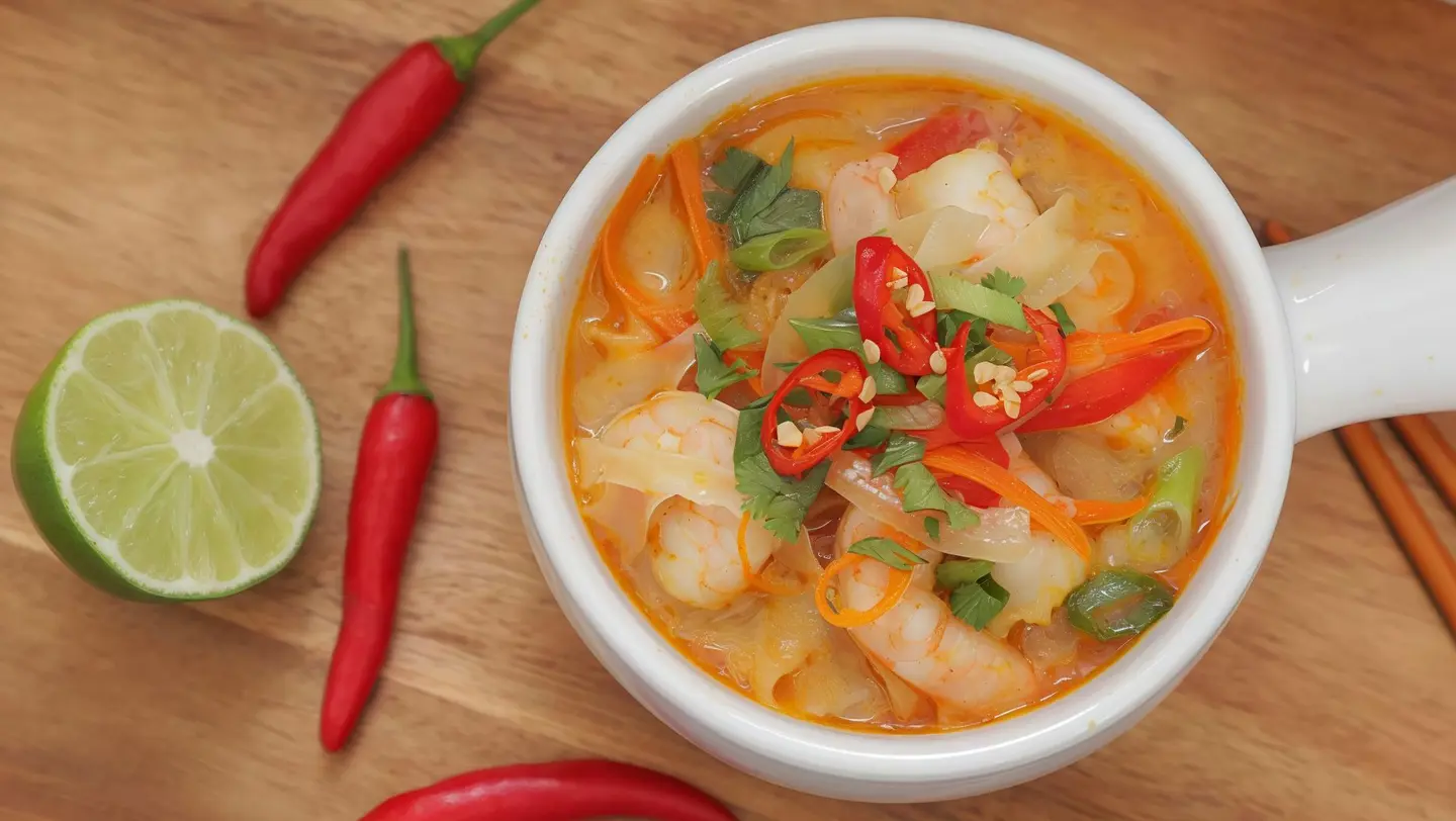 Spicy Shrimp Soup
