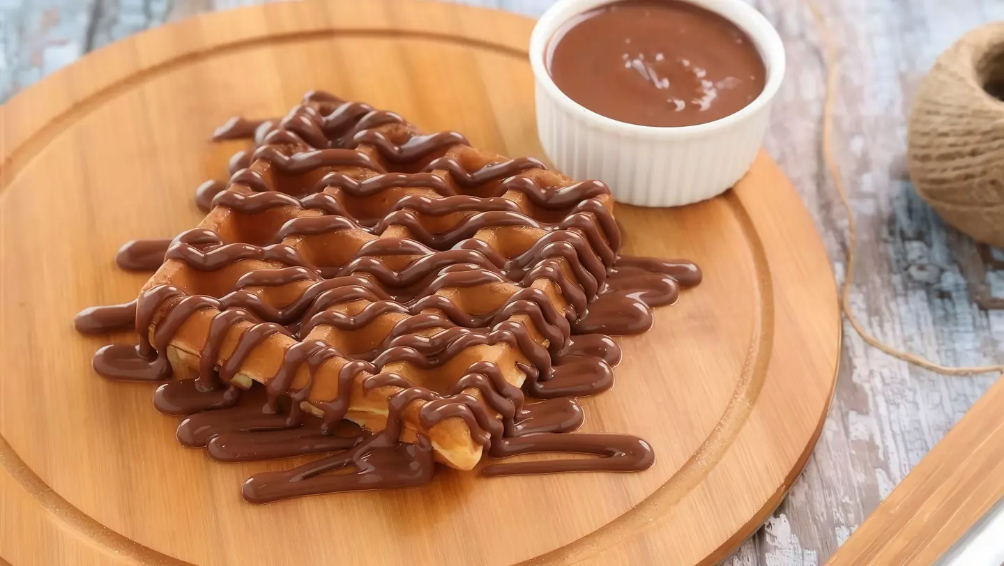 Triple Chocolate Waffle