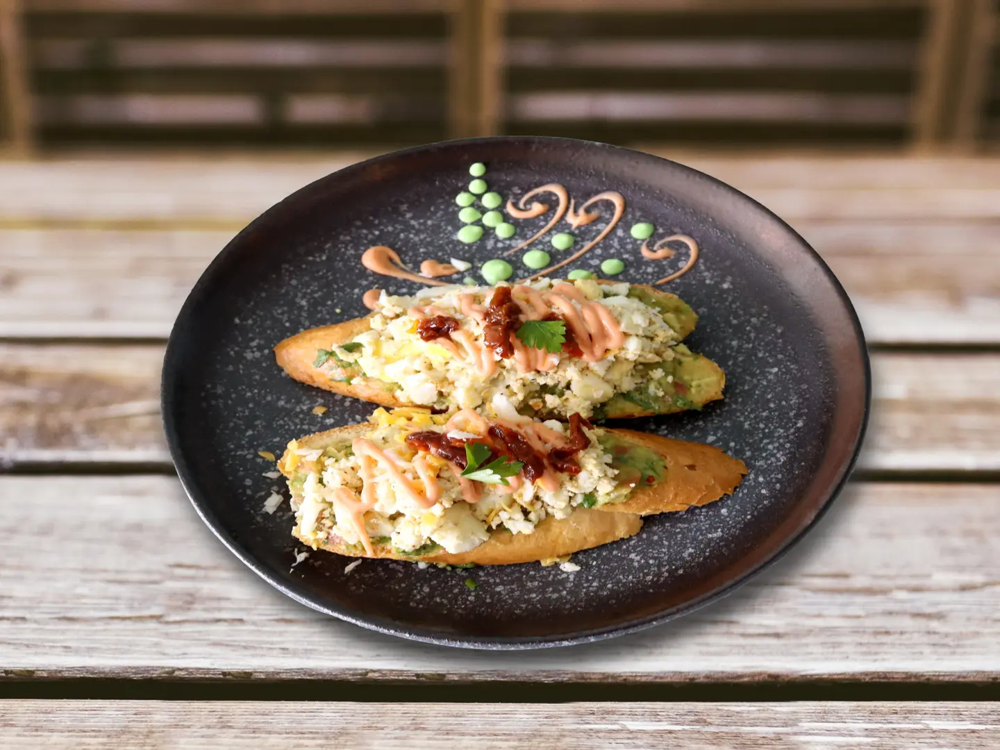 Sun Choke Tomato Toast