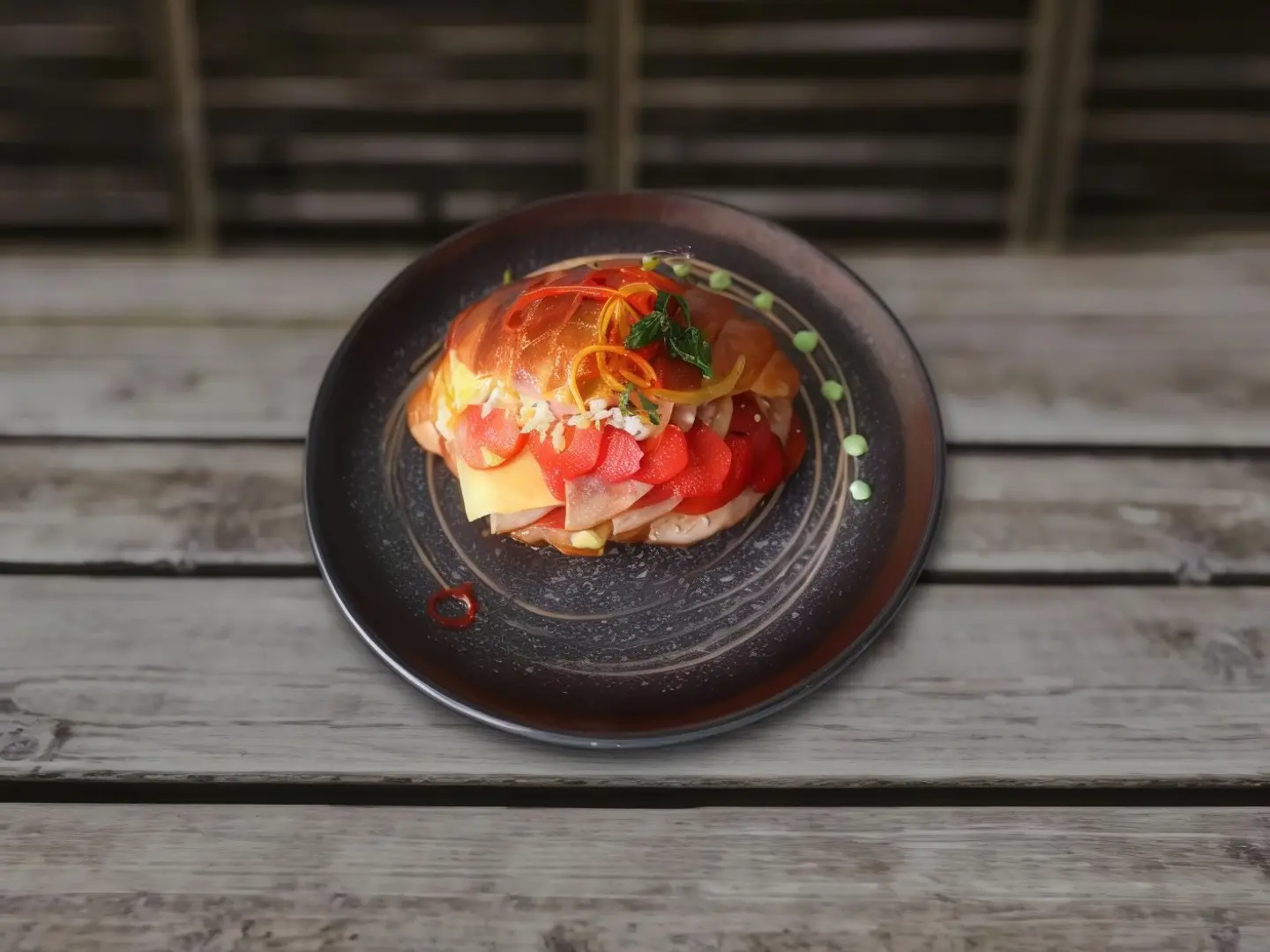 كرواسون الديك الرومي