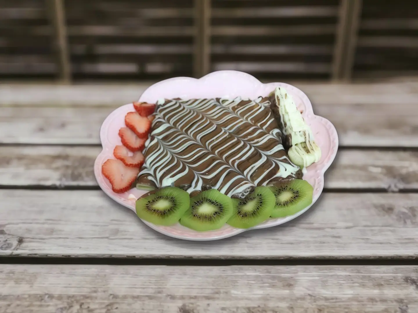 كريب الفواكه المشكلة