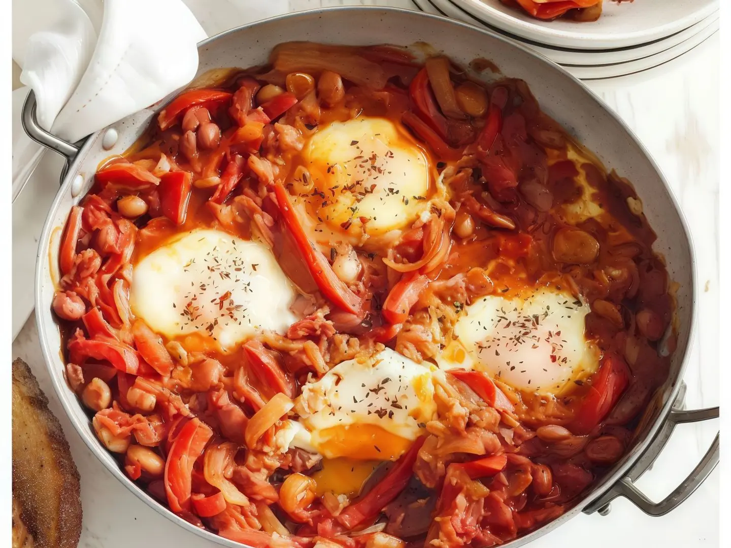 Tuna With Eggs