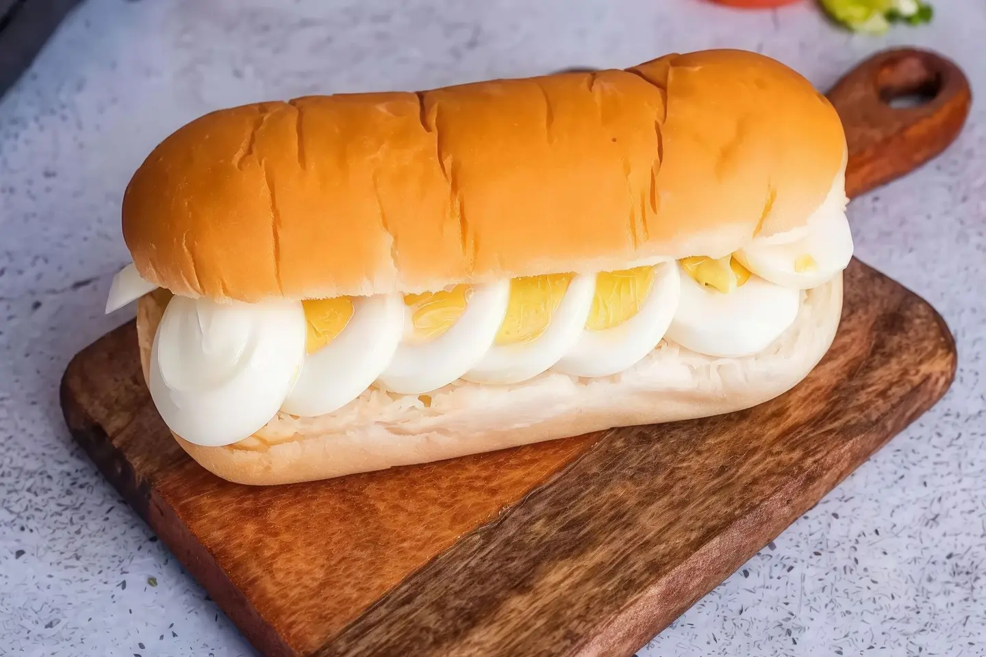 Boiled Egg Sandwich