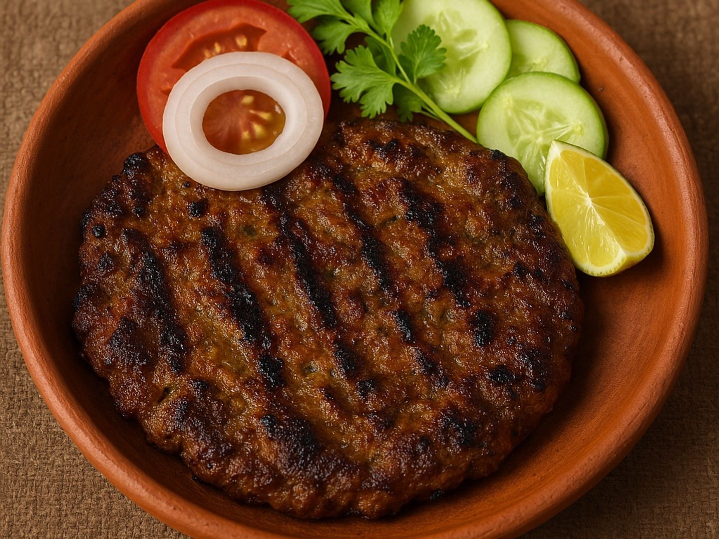 Grilled Chapli Kabab - 1pc