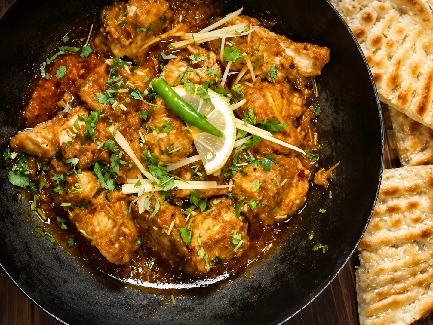 Shinwari Chicken Karahi - Half (3 Roti)