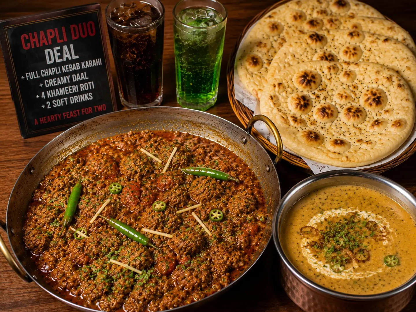 Chapli Karahi Duo Deal