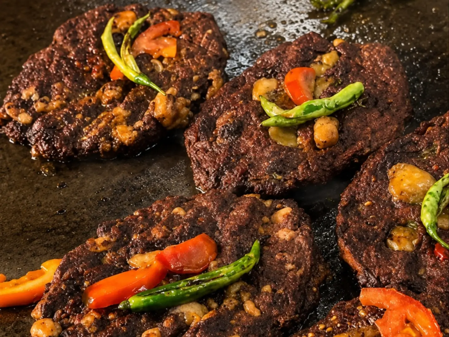 Peshawari Chapli Kebab - 2 Kabab 2 Roti