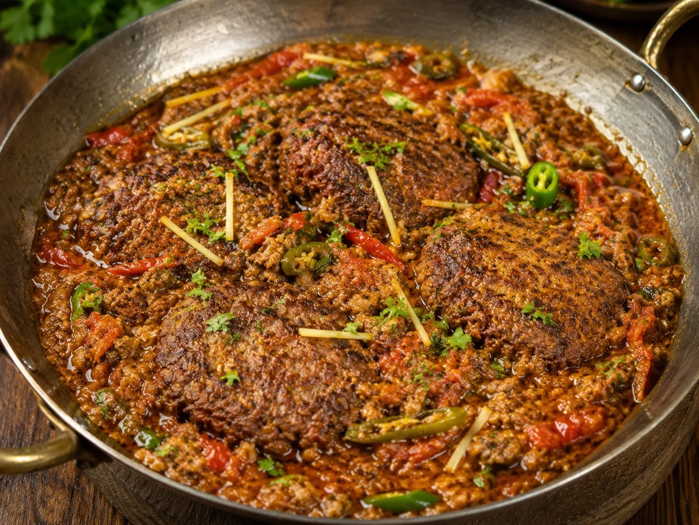 Chapli Kabab Karhai - Half