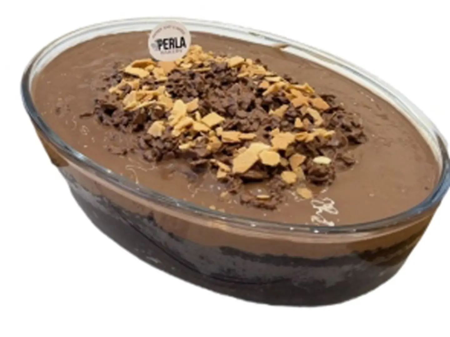 صينية كرانشي شوكلت كيك كبيرة