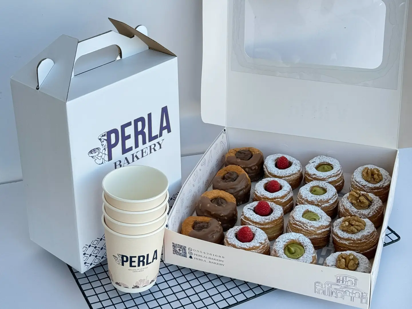Danish Mixed Box Offer With A Liter Of Coffee