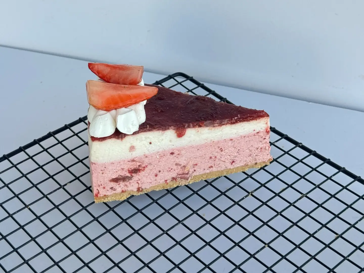 تشيز كيك الفراولة