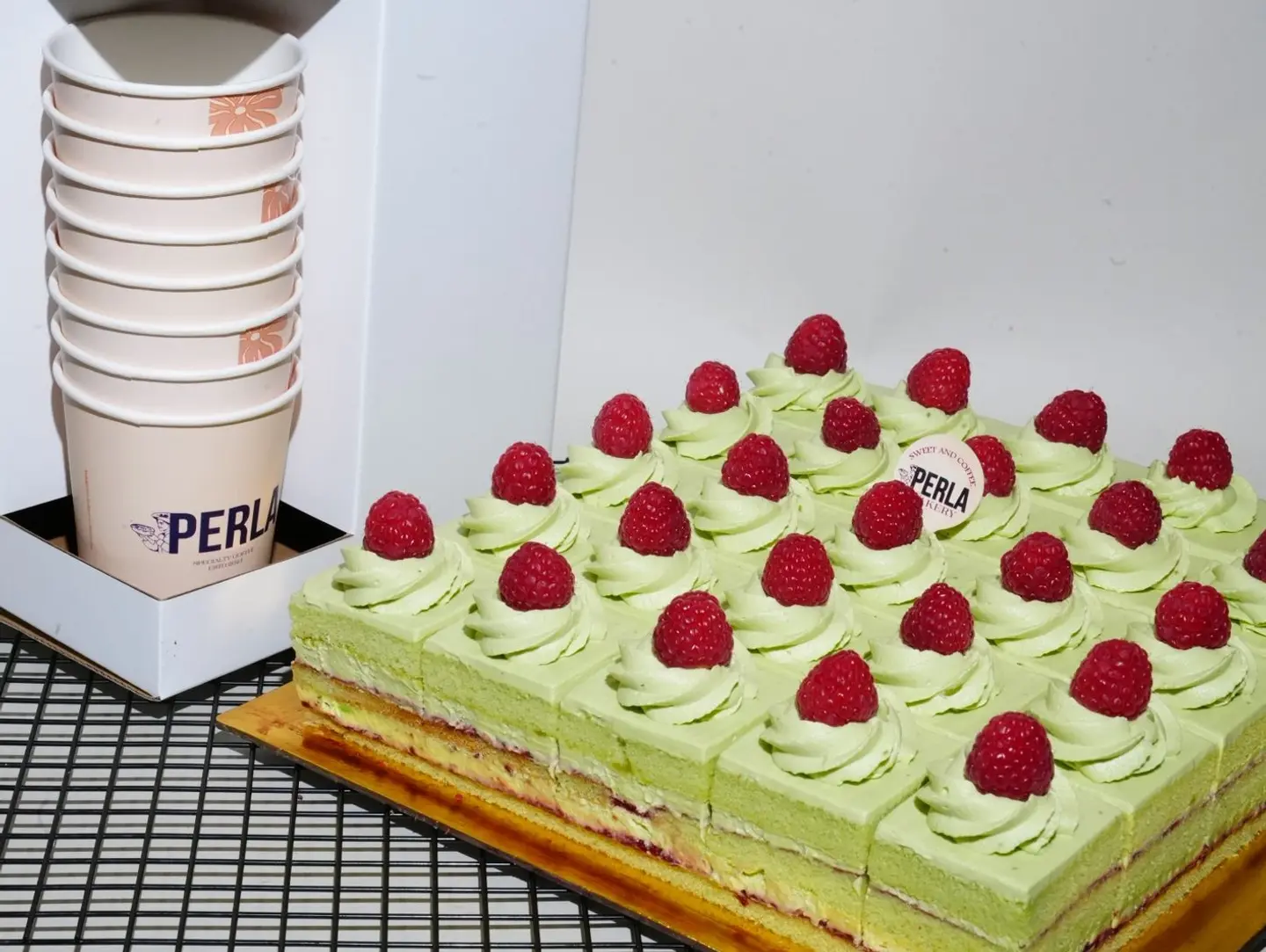 Pistachio Cake With Ltr Coffee
