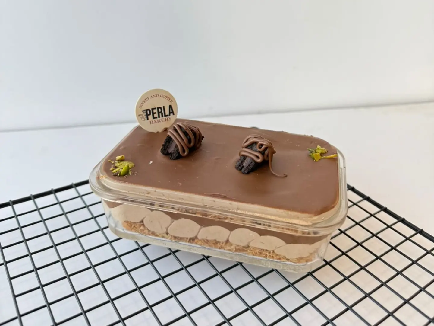 كنافه بحشوة الشكولاته والكندر