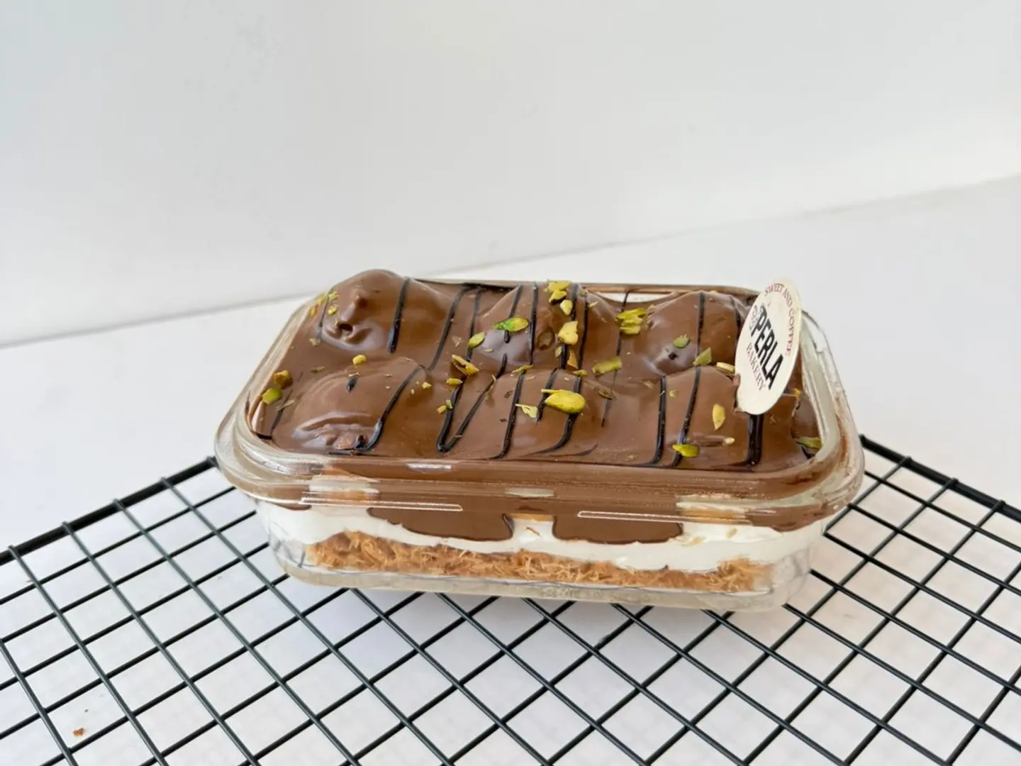 كنافة بحشوة الاكليروالشوكلت