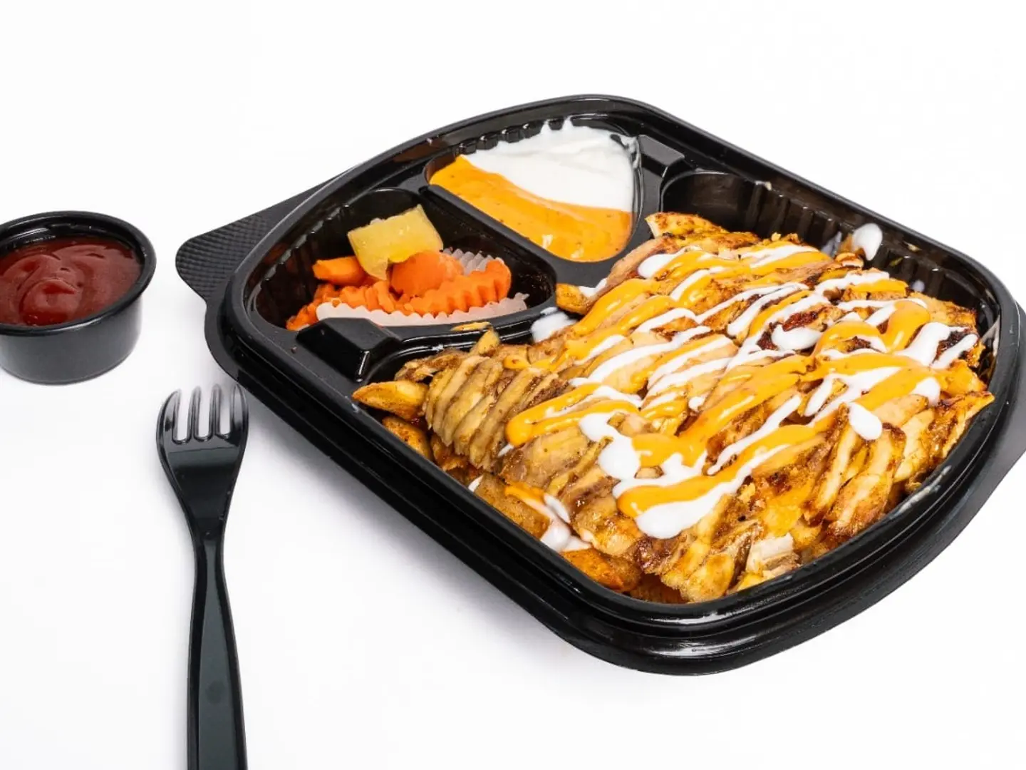 شاورما دجاج فرايز