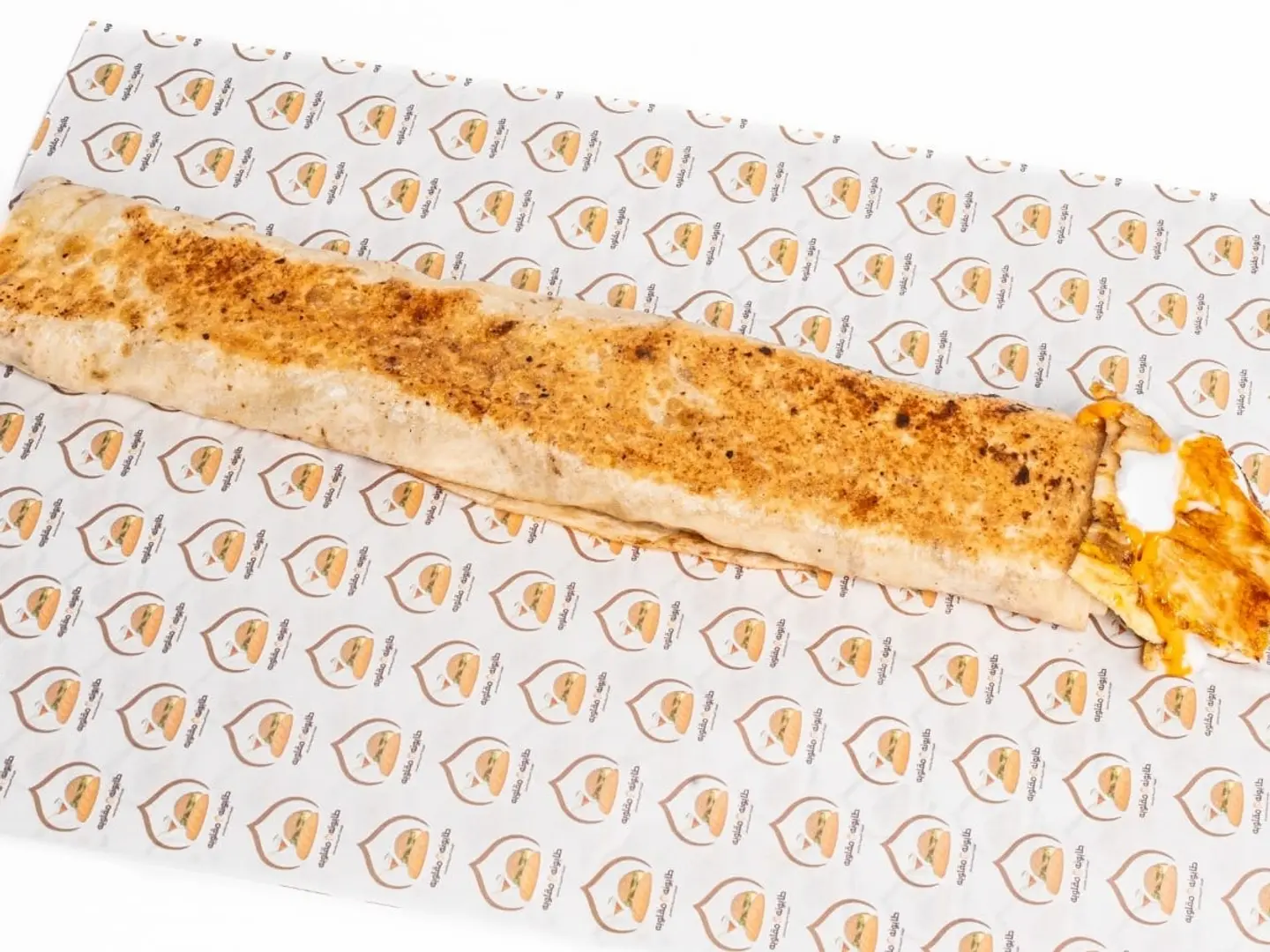 شاورما دجاج وسط