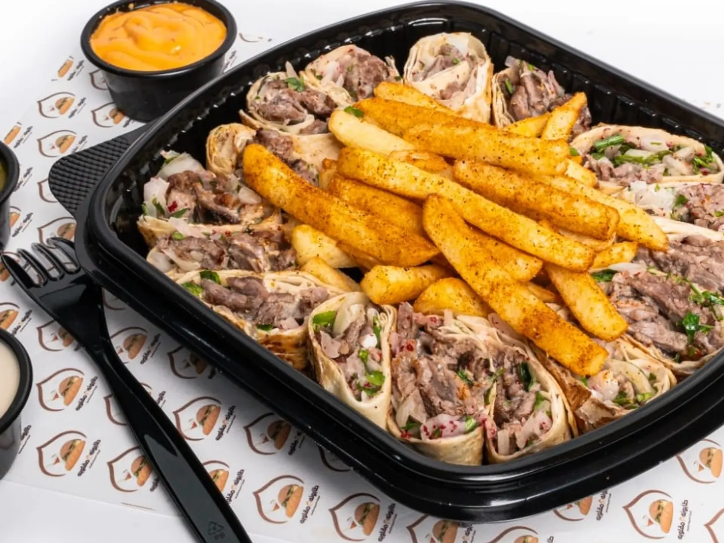 شاورما لحم عربى دبل