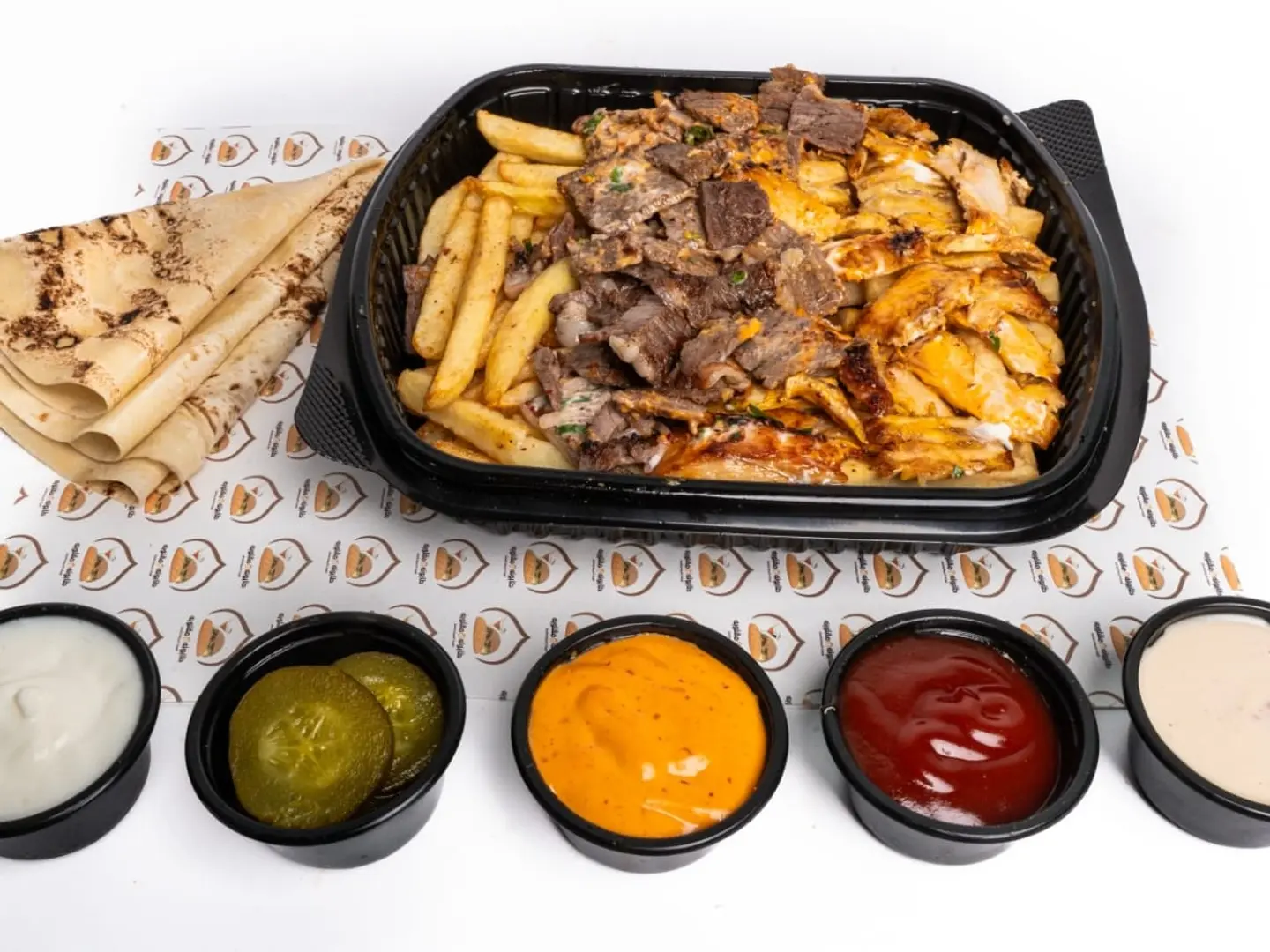 شاورما لحم ربع كيلو