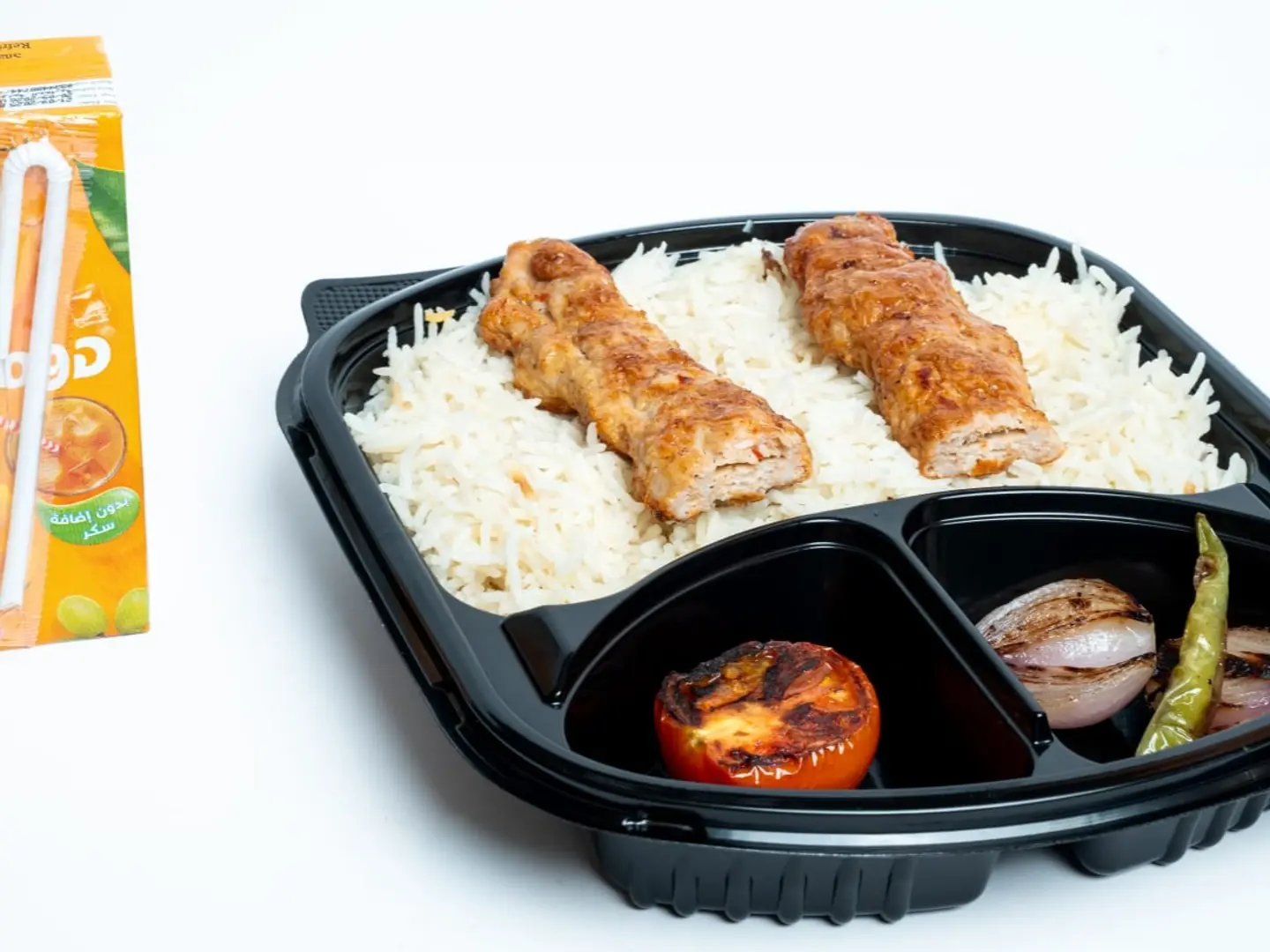 وجبة كباب دجاج افطارصائم