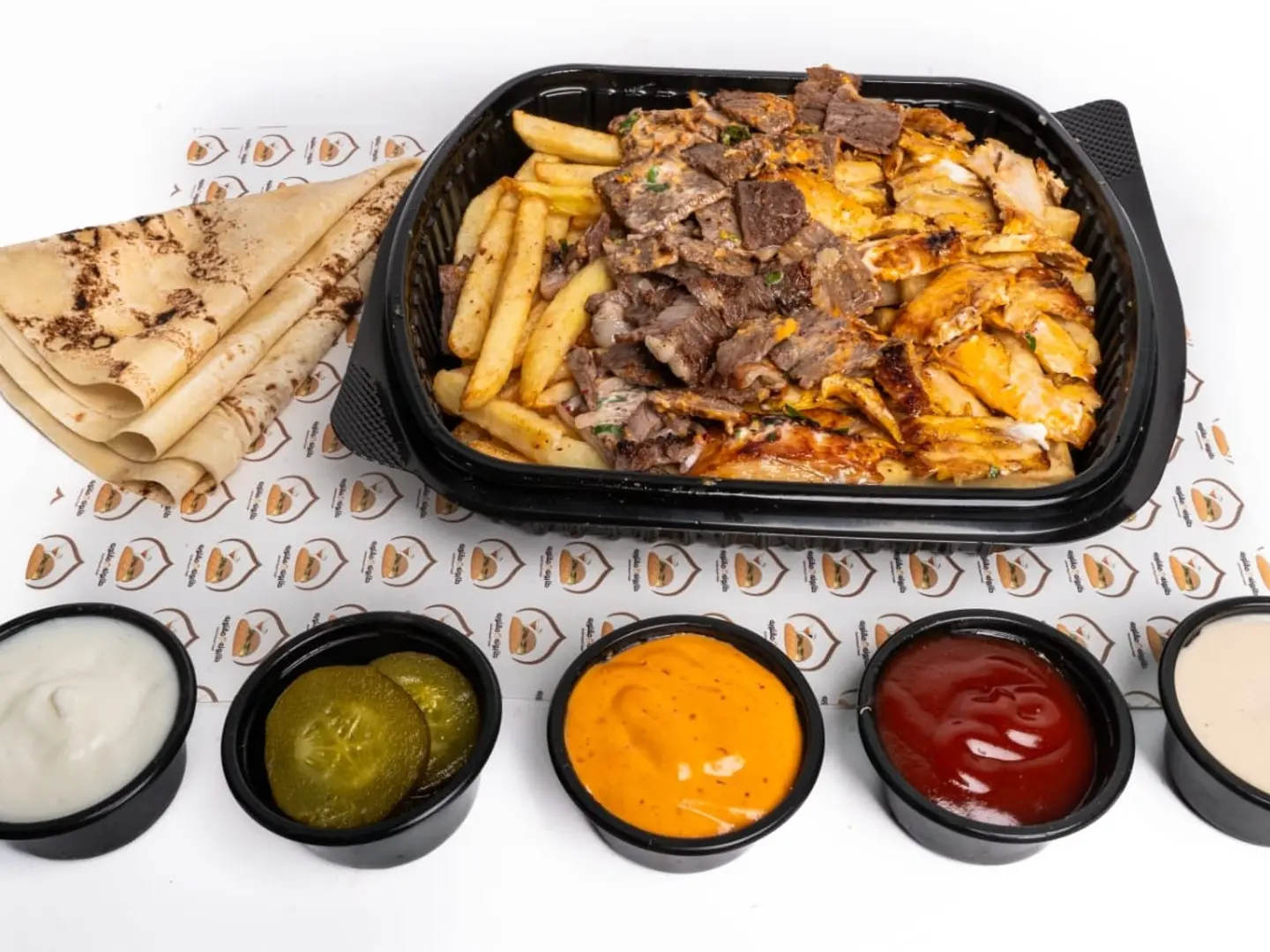 شاورما دجاج نص كيلو