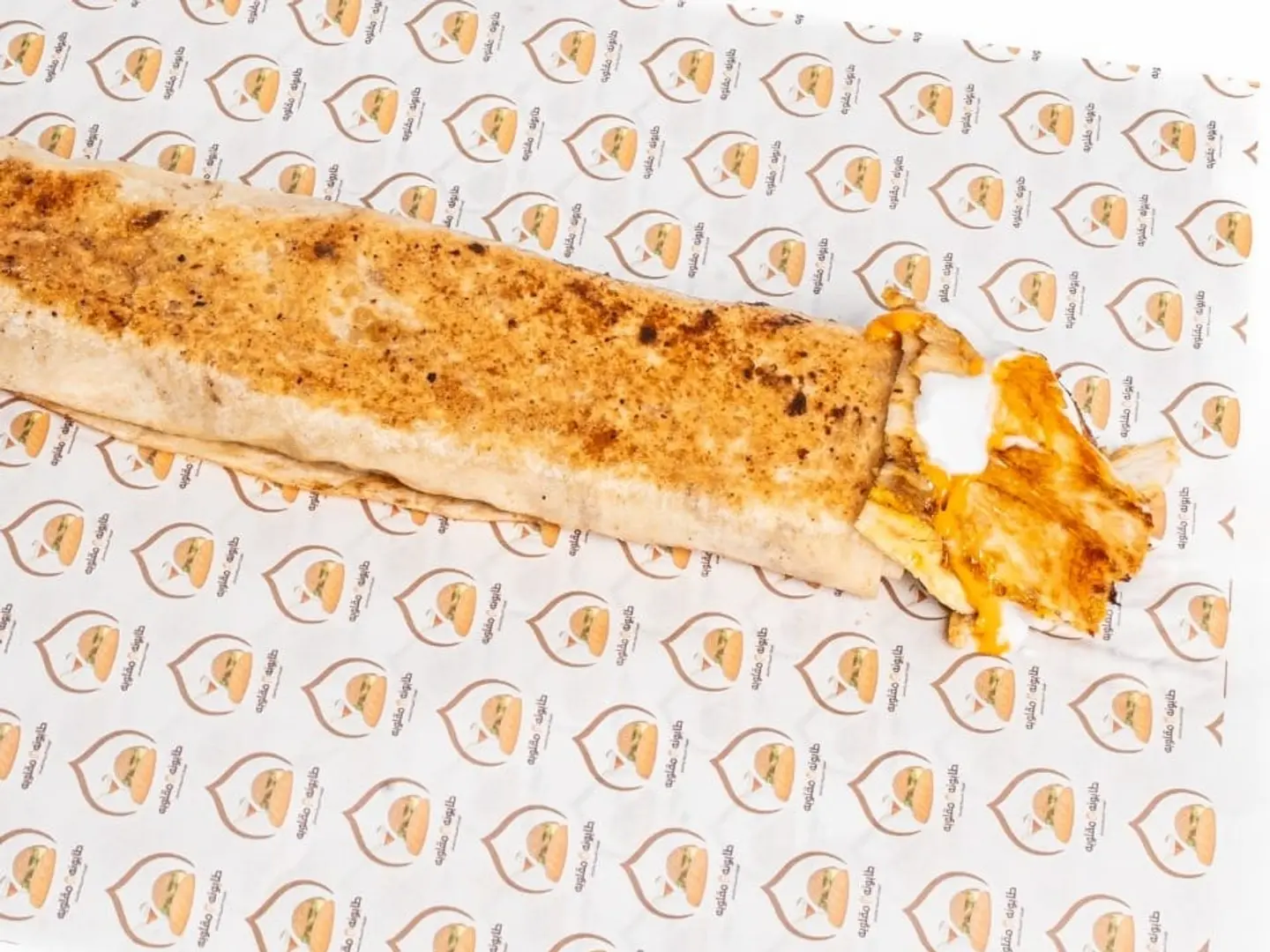 شاورما لحم وسط