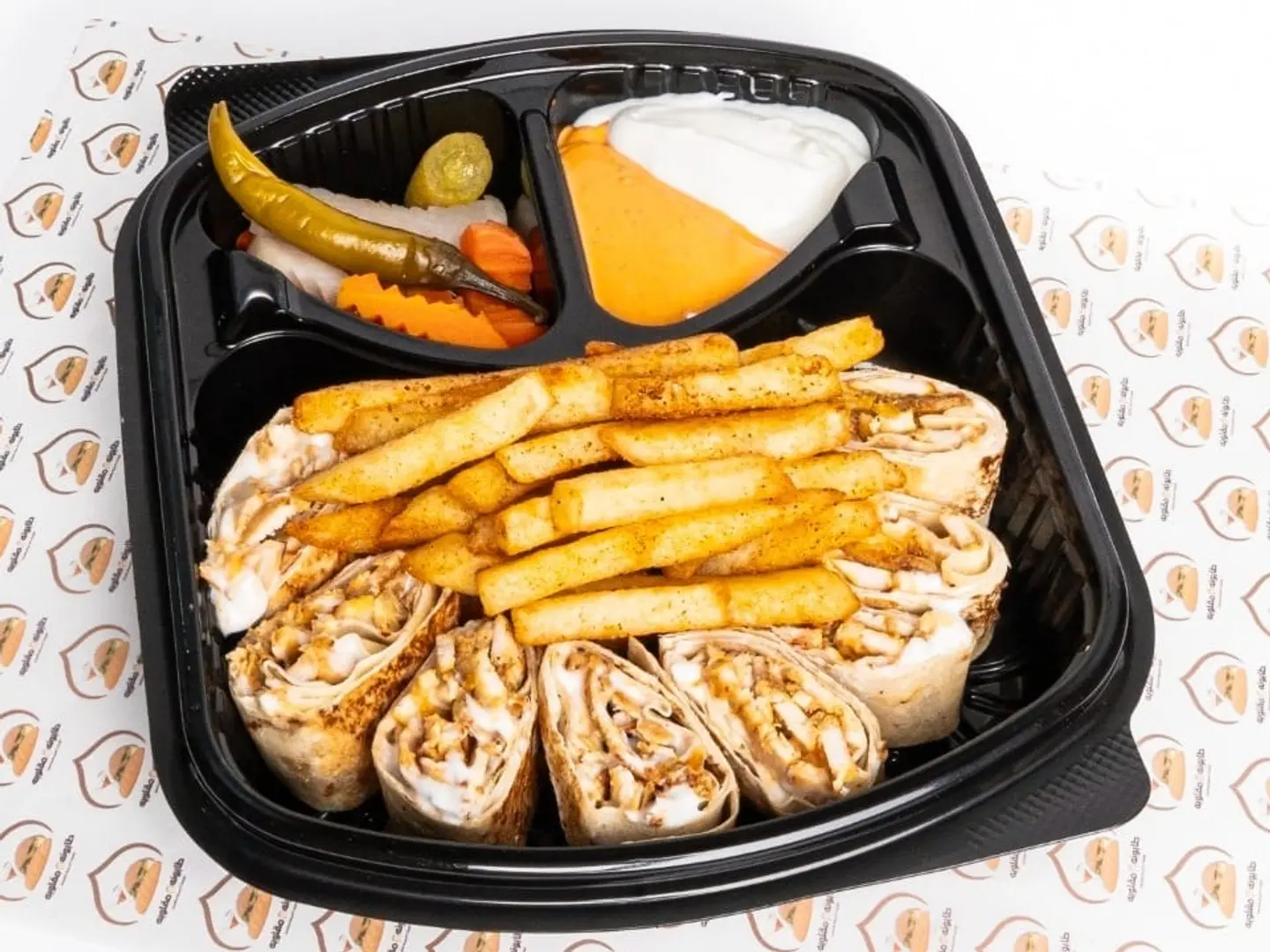 شاورما دجاج عربى