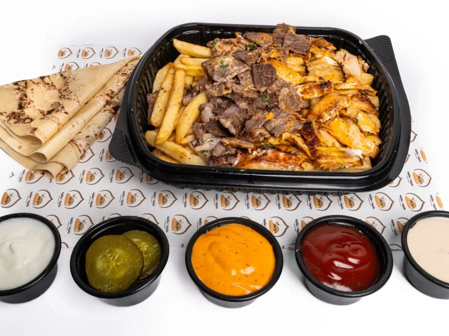 شاورما لحم ربع كيلو