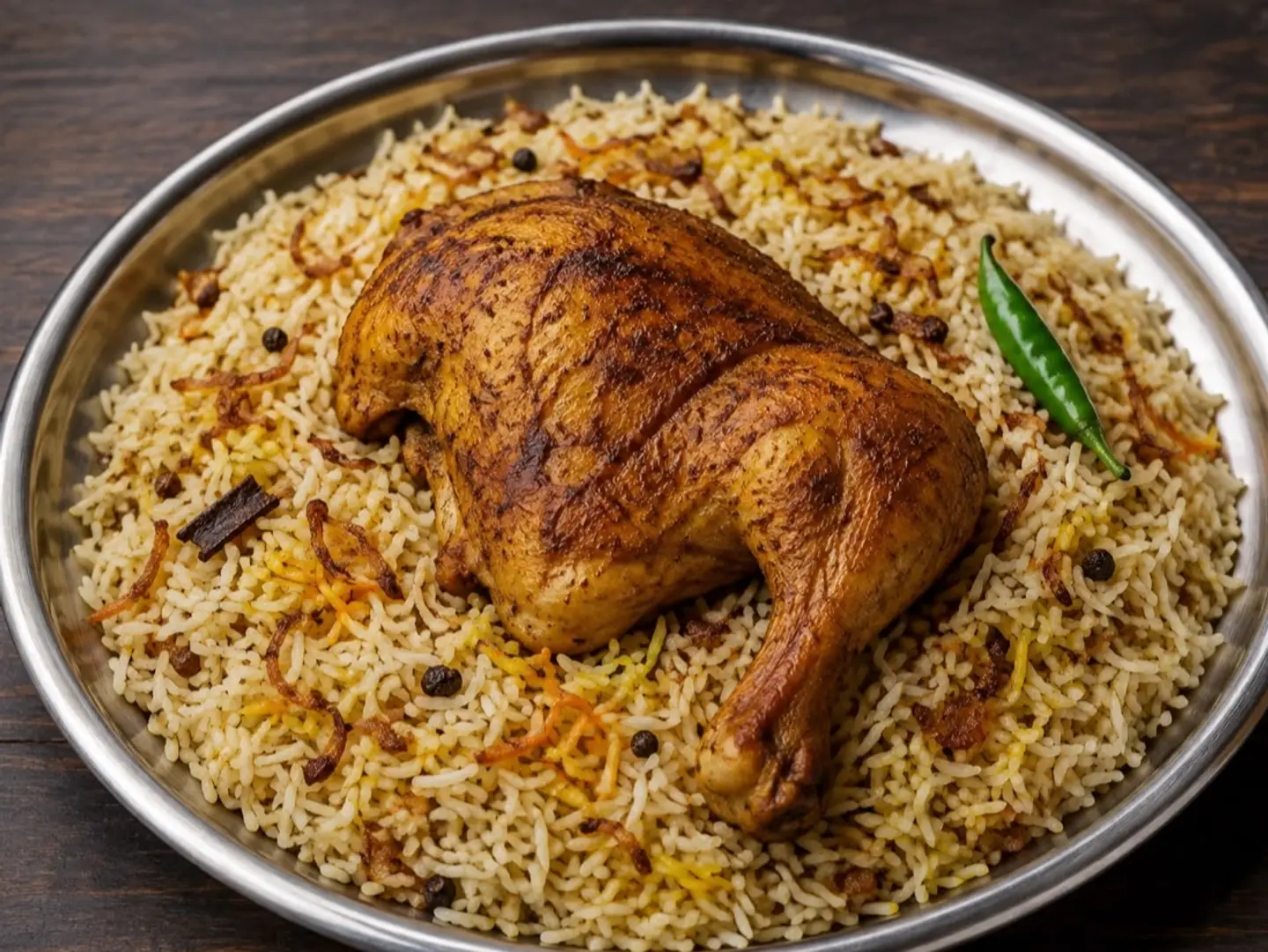 ربع دجاج مظبي