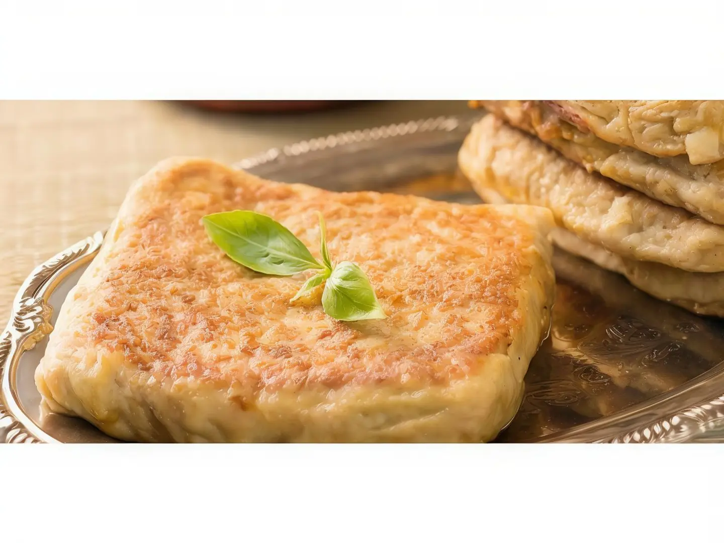 مطبق دجاج جبن