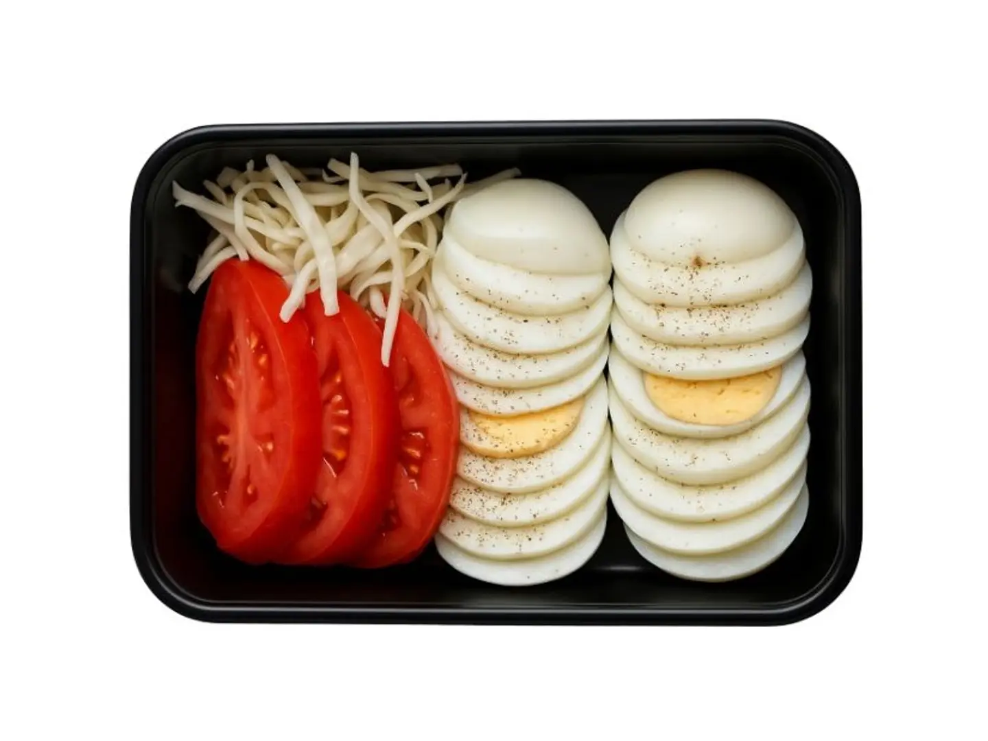 صحن بيض مسلوق