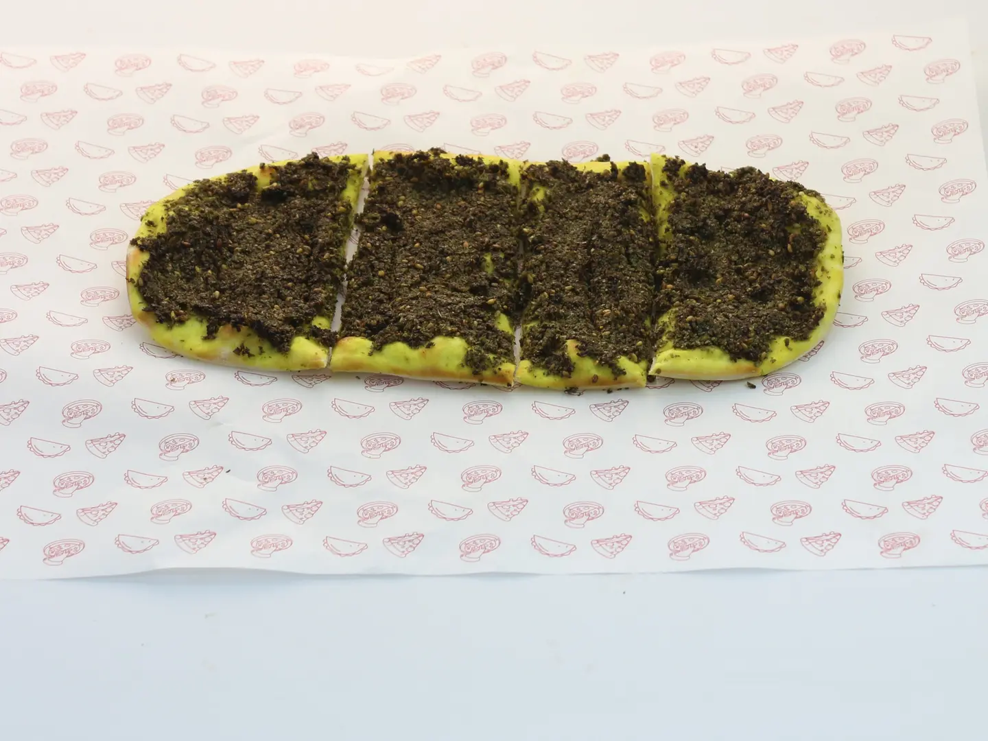 Labneh And Za'atar Boat Pie