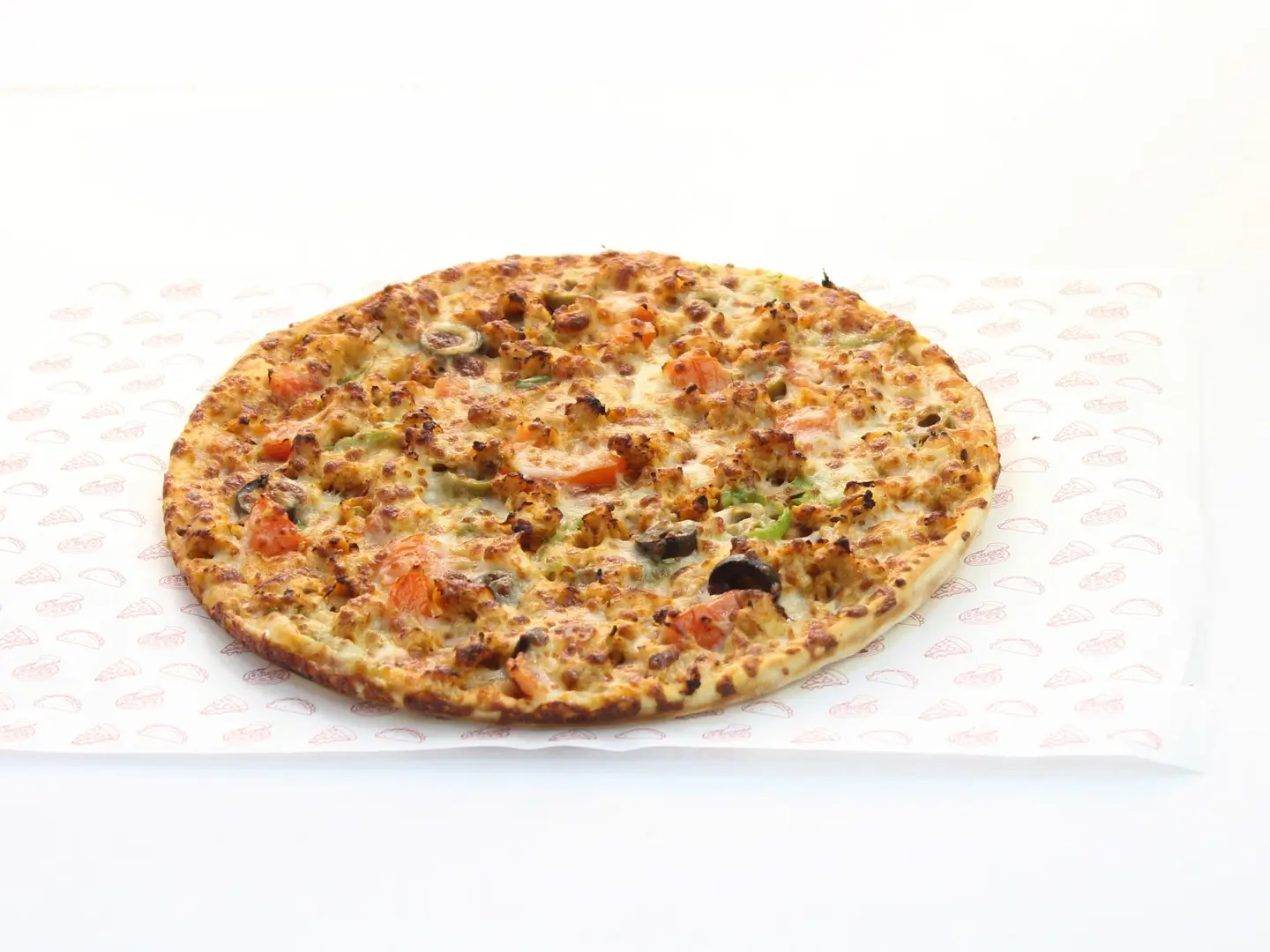 Chicken Pizza - Vegetable Chicken Pizza