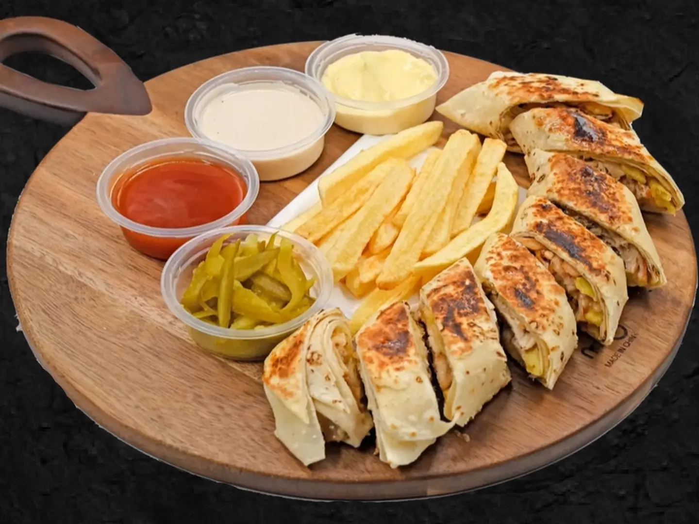 Shawarma Arabic Plate