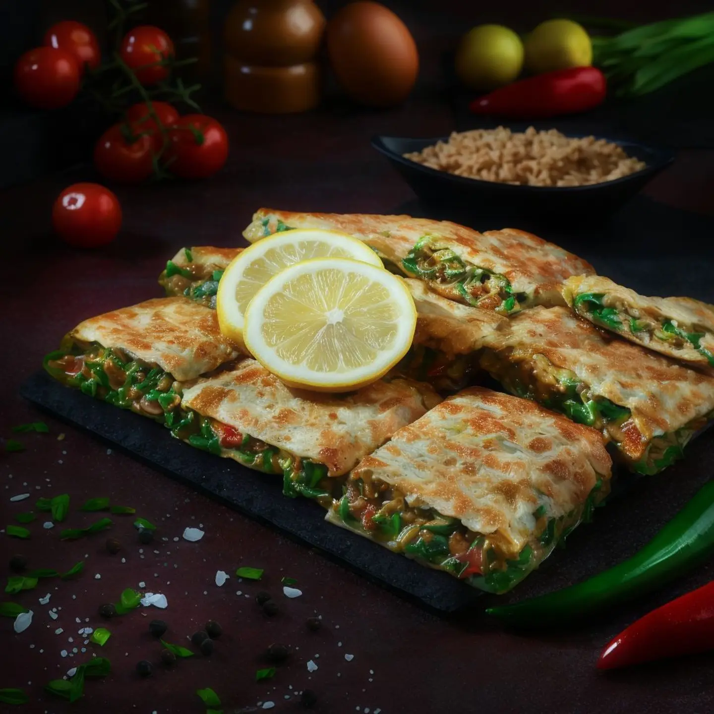 Salty Meat Mutabbak