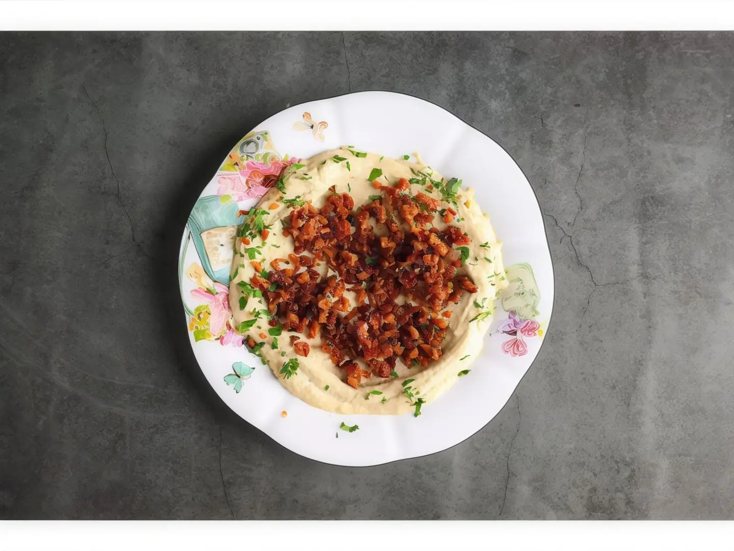 Hummus With Meat