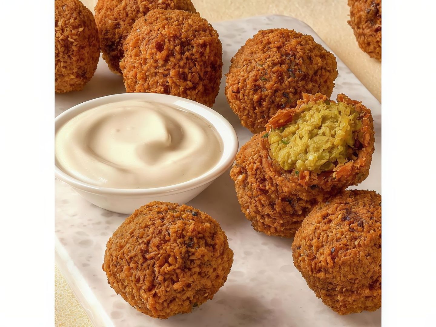 4 قطع طعمية