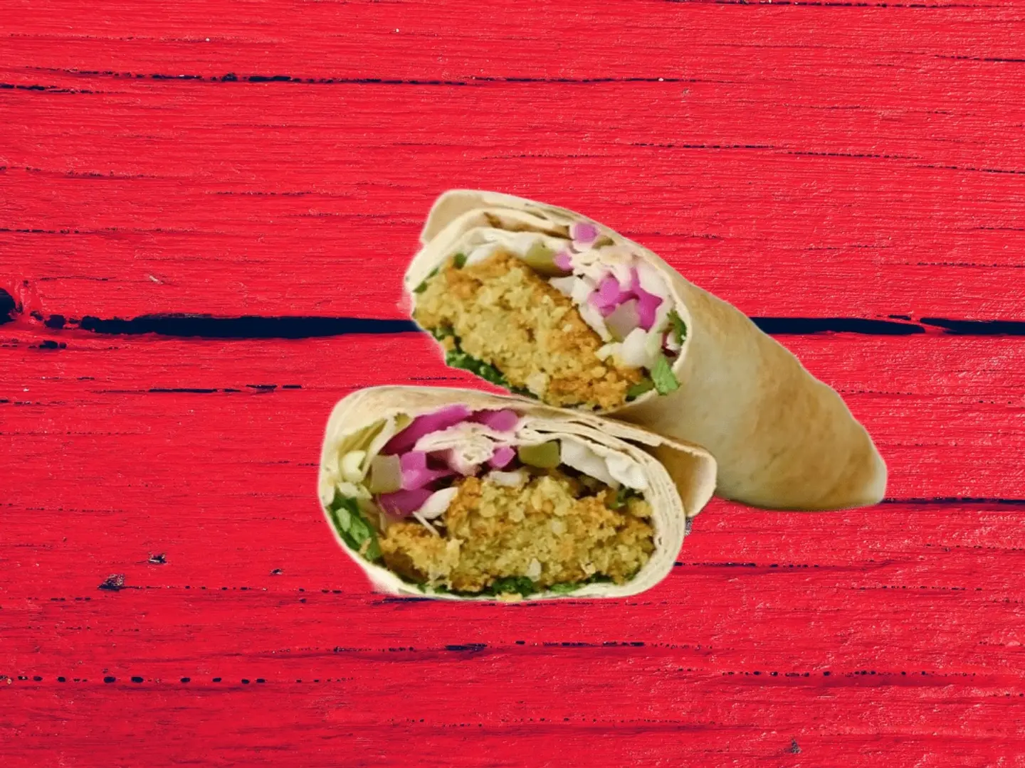 سندويش فلافل مع البيض